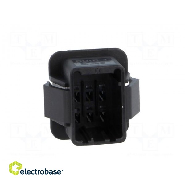 Plug | wire-wire | male | J2000 | 2.5mm | PIN: 6 | for cable | 250V | 4.6A paveikslėlis 9