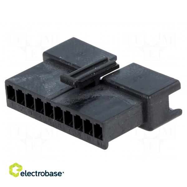 Wire-wire | plug | male | NPP | 2.5mm | PIN: 10 | w/o contacts | for cable image 1