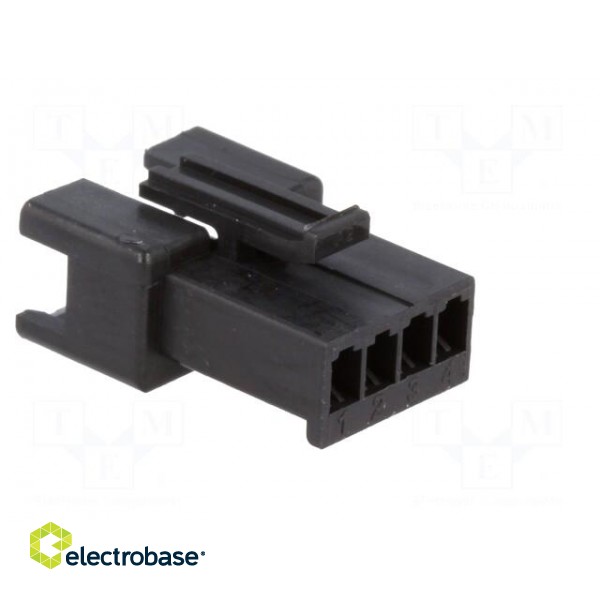 Wire-wire | plug | male | NPP | 2.5mm | PIN: 4 | w/o contacts | for cable image 4