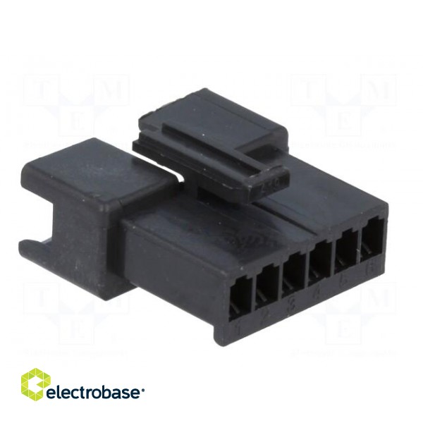 Wire-wire | plug | male | NPP | 2.5mm | PIN: 6 | w/o contacts | for cable image 8