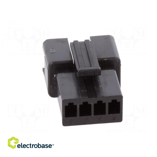 Wire-wire | plug | male | SM | 2.5mm | PIN: 4 | w/o contacts | for cable image 5