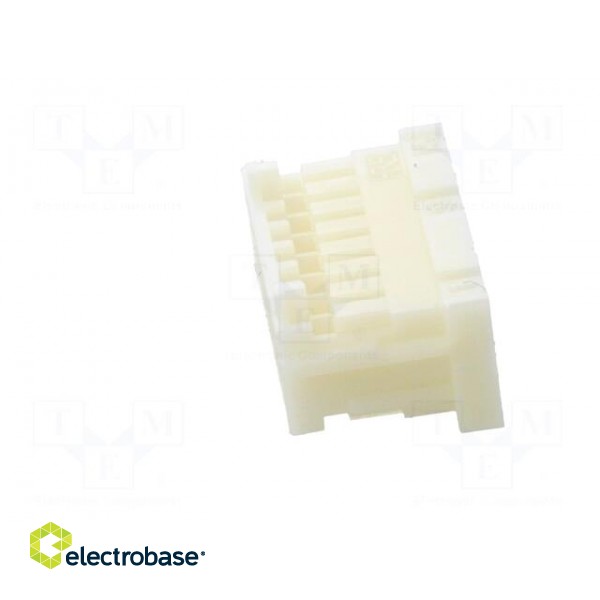 Wire-wire/PCB | plug | female | DF1B | 2.5mm | PIN: 16 | w/o contacts image 3