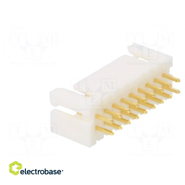 Wire-wire/PCB | socket | male | DF1B | 2.5mm | PIN: 18 | THT | on PCBs | 250V paveikslėlis 4