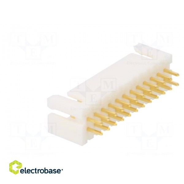 Wire-wire/PCB | socket | male | DF1B | 2.5mm | PIN: 24 | THT | on PCBs | 250V image 4