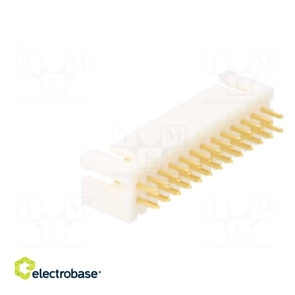 Socket | wire-wire/PCB | male | DF1B | 2.5mm | PIN: 26 | THT | on PCBs | 250V image 4