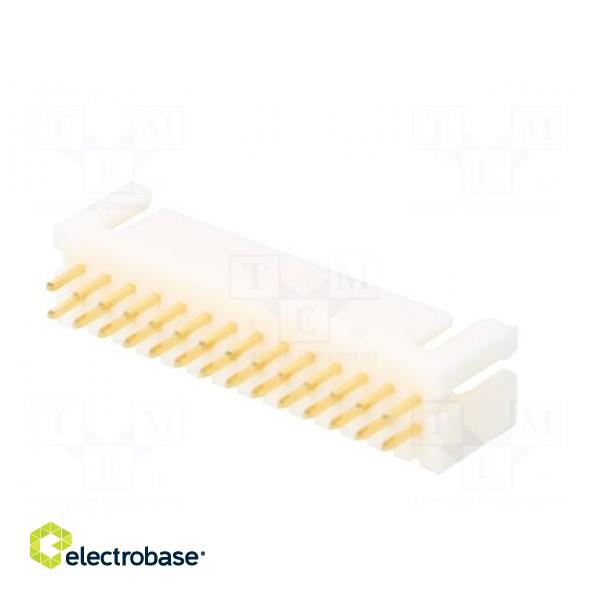 Wire-wire/PCB | socket | male | DF1B | 2.5mm | PIN: 28 | THT | on PCBs | 250V image 6