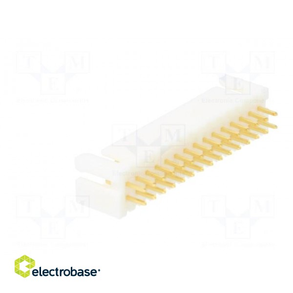 Wire-wire/PCB | socket | male | DF1B | 2.5mm | PIN: 30 | THT | on PCBs | 250V image 4