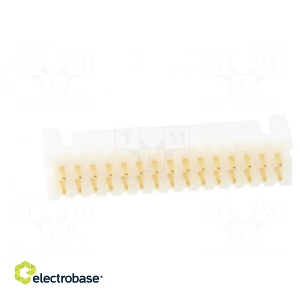 Wire-wire/PCB | socket | male | DF1B | 2.5mm | PIN: 30 | THT | on PCBs | 250V image 5