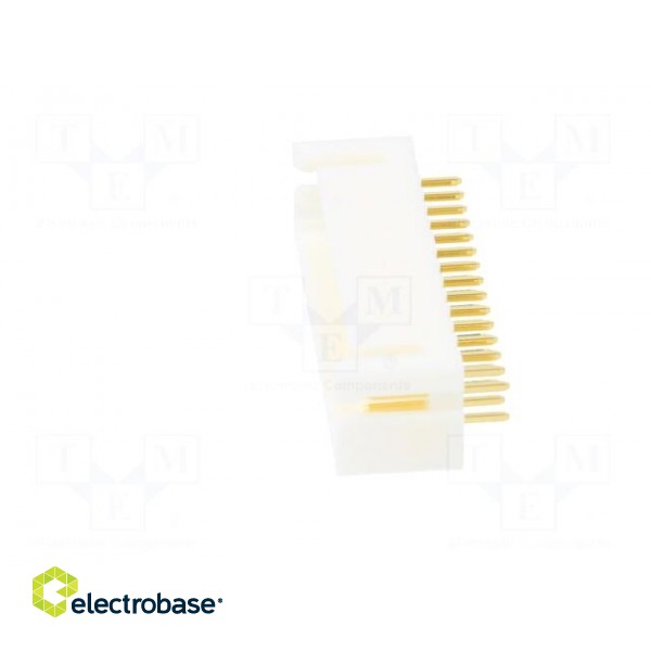 Wire-wire/PCB | socket | male | DF1B | 2.5mm | PIN: 30 | THT | on PCBs | 250V image 3