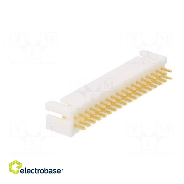 Wire-wire/PCB | socket | male | DF1B | 2.5mm | PIN: 36 | THT | on PCBs | 250V image 4
