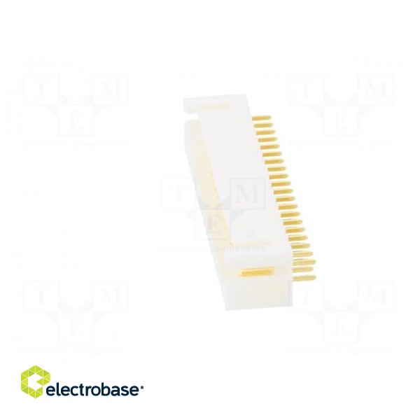 Wire-wire/PCB | socket | male | DF1B | 2.5mm | PIN: 40 | THT | on PCBs | 250V image 3