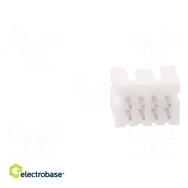 Socket | wire-wire/PCB | male | DF1B | 2.5mm | PIN: 8 | THT | on PCBs | 250V image 5