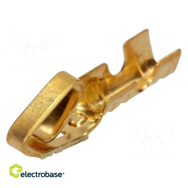 Contact | female | 30AWG÷22AWG | KK 254 | gold-plated | crimped | bulk
