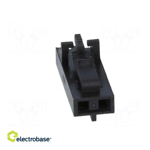 Plug | wire-board | female | 2.54mm | PIN: 2 | w/o contacts | for cable image 9
