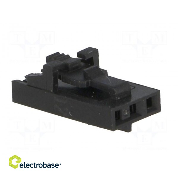 Plug | wire-board | female | 2.54mm | PIN: 3 | w/o contacts | for cable image 8