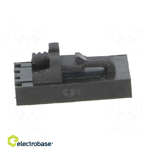 Plug | wire-board | female | 2.54mm | PIN: 4 | w/o contacts | for cable image 7