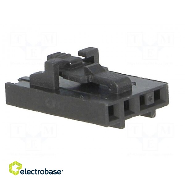 Plug | wire-board | female | 2.54mm | PIN: 4 | w/o contacts | for cable image 8