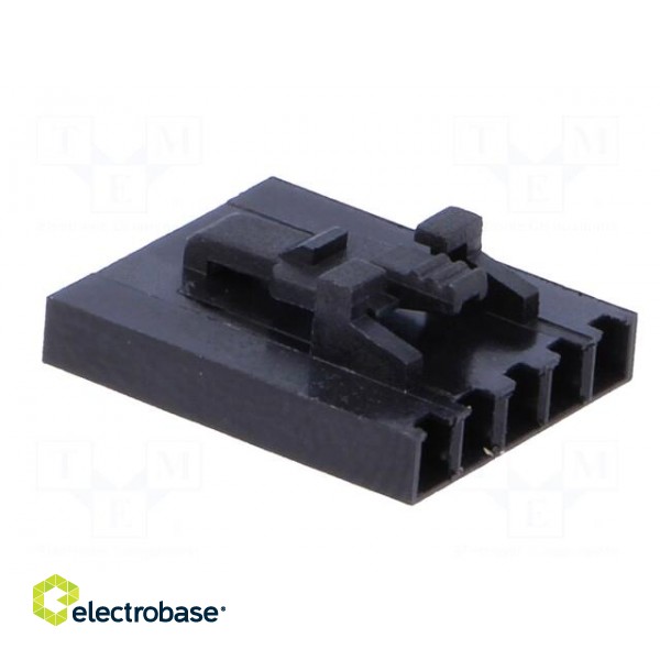 Plug | wire-board | female | 2.54mm | PIN: 5 | w/o contacts | for cable image 4