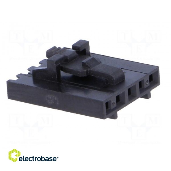 Plug | wire-board | female | 2.54mm | PIN: 5 | w/o contacts | for cable image 8