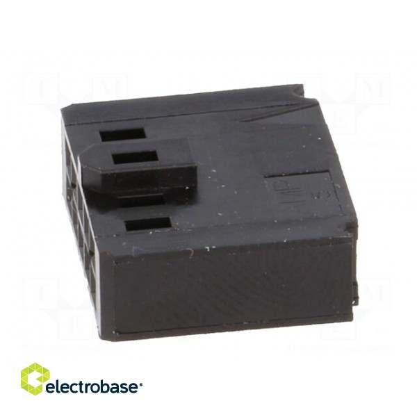Plug | wire-board | female | AMPMODU MOD IV | 2.54mm | PIN: 10 image 3