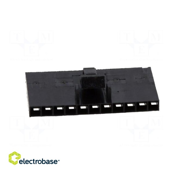 Plug | wire-board | female | AMPMODU MTE | 2.54mm | PIN: 11 | for cable image 5