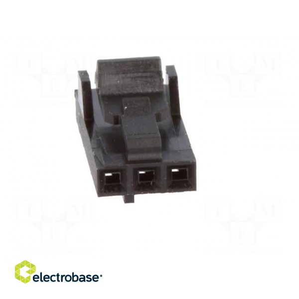 Plug | wire-board | female | AMPMODU MTE | 2.54mm | PIN: 3 | w/o contacts paveikslėlis 9