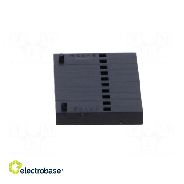 Plug | wire-board | female | C-Grid III | 2.54mm | PIN: 10 | w/o contacts paveikslėlis 7