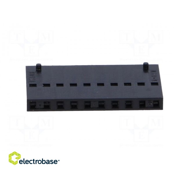 Plug | wire-board | female | C-Grid III | 2.54mm | PIN: 10 | w/o contacts фото 9