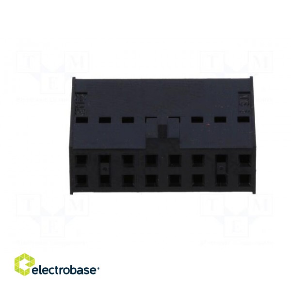Plug | wire-board | female | C-Grid III | 2.54mm | PIN: 16 | w/o contacts paveikslėlis 9