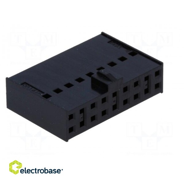 Plug | wire-board | female | C-Grid III | 2.54mm | PIN: 18 | w/o contacts image 8