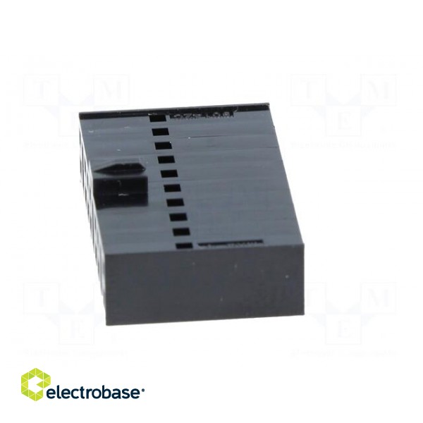 Plug | wire-board | female | C-Grid III | 2.54mm | PIN: 20 | w/o contacts paveikslėlis 3