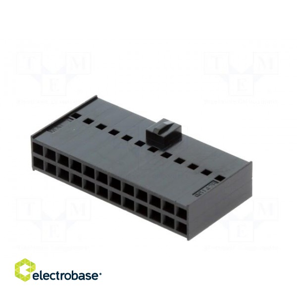 Plug | wire-board | female | C-Grid III | 2.54mm | PIN: 24 | w/o contacts image 6