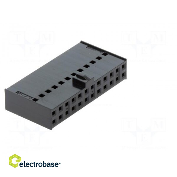 Plug | wire-board | female | C-Grid III | 2.54mm | PIN: 24 | w/o contacts image 8