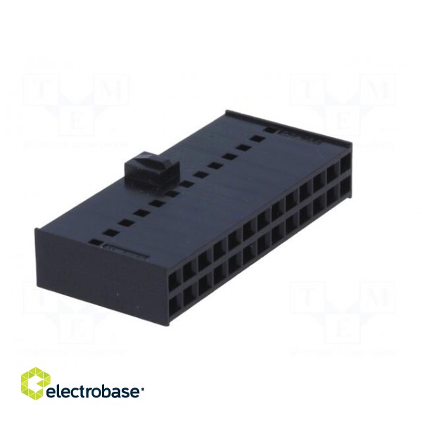 Plug | wire-board | female | C-Grid III | 2.54mm | PIN: 26 | w/o contacts image 4