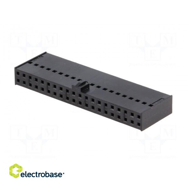 Plug | wire-board | female | C-Grid III | 2.54mm | PIN: 40 | w/o contacts image 2