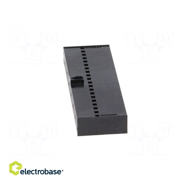 Plug | wire-board | female | C-Grid III | 2.54mm | PIN: 40 | w/o contacts paveikslėlis 3