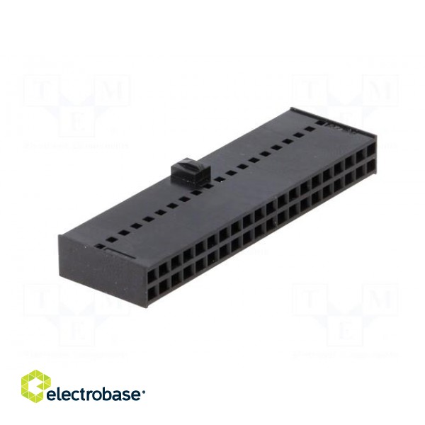 Plug | wire-board | female | C-Grid III | 2.54mm | PIN: 40 | w/o contacts paveikslėlis 4