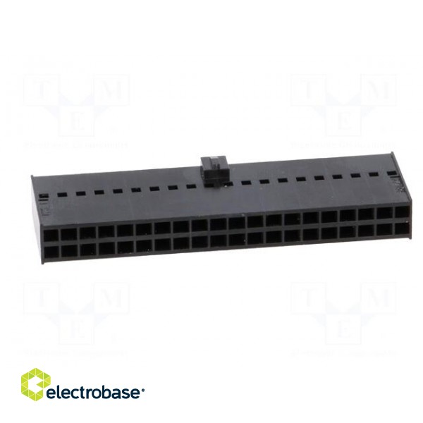 Plug | wire-board | female | C-Grid III | 2.54mm | PIN: 40 | w/o contacts image 5