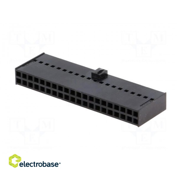 Plug | wire-board | female | C-Grid III | 2.54mm | PIN: 40 | w/o contacts paveikslėlis 6