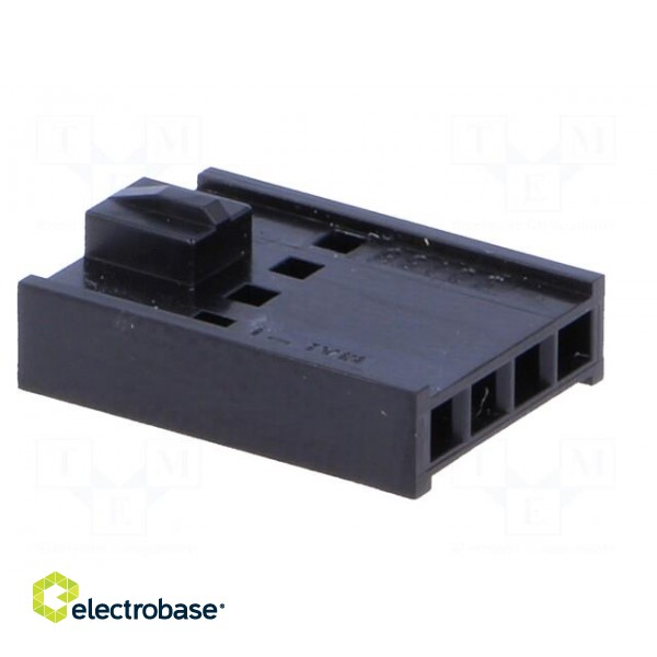 Plug | wire-board | female | C-Grid III | 2.54mm | PIN: 4 | w/o contacts image 4