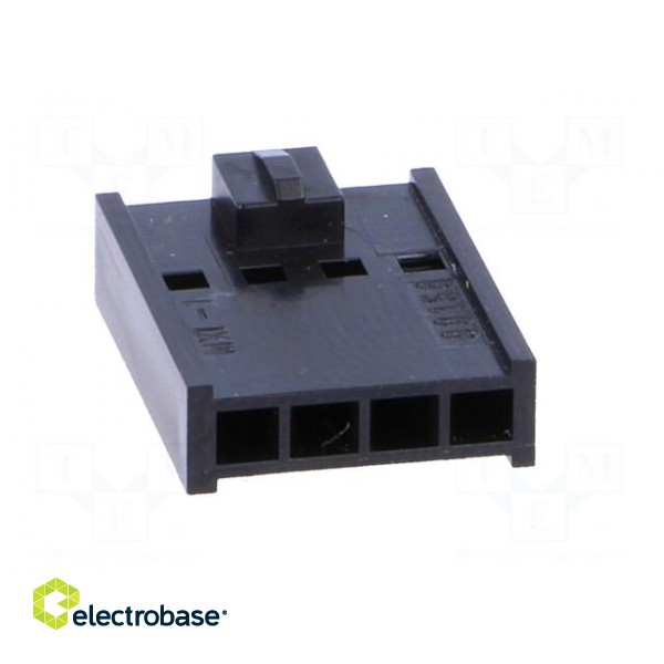 Plug | wire-board | female | C-Grid III | 2.54mm | PIN: 4 | w/o contacts image 5