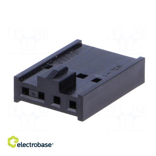 Plug | wire-board | female | C-Grid III | 2.54mm | PIN: 4 | w/o contacts image 2