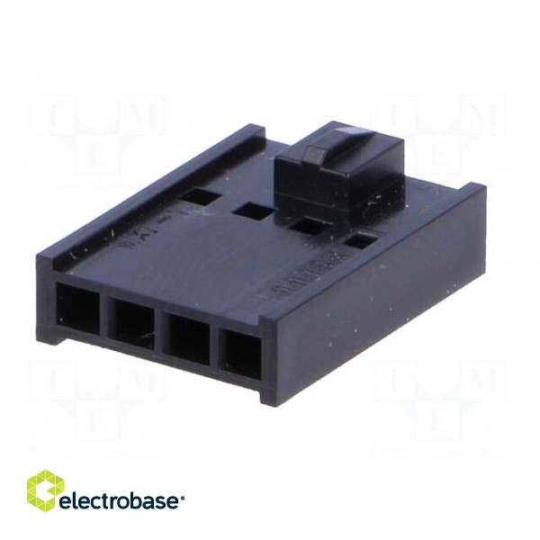 Plug | wire-board | female | C-Grid III | 2.54mm | PIN: 4 | w/o contacts image 6
