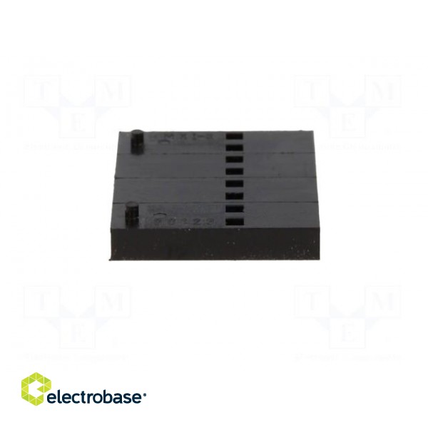 Plug | wire-board | female | C-Grid III | 2.54mm | PIN: 8 | w/o contacts paveikslėlis 7
