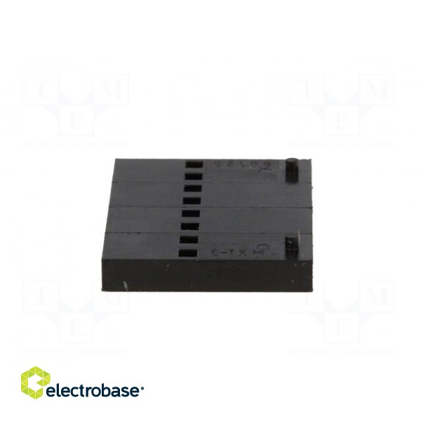 Plug | wire-board | female | C-Grid III | 2.54mm | PIN: 8 | w/o contacts paveikslėlis 3