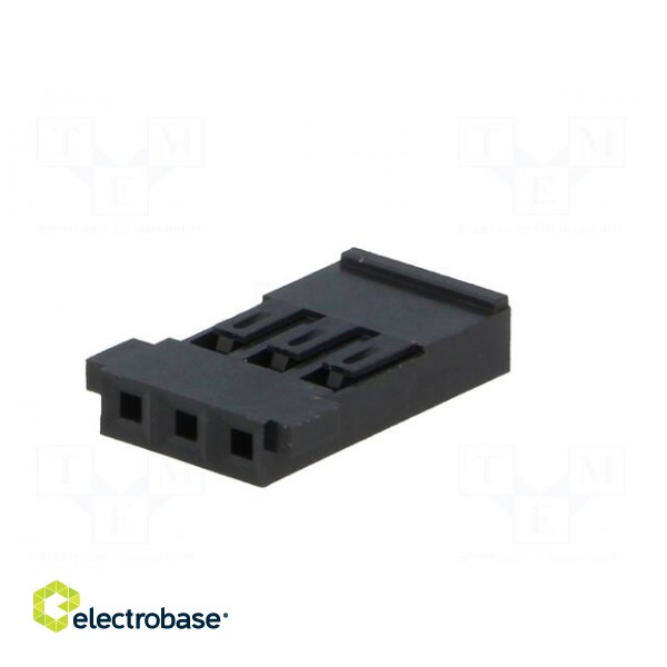 Plug | wire-board | female | Mini-PV | 2.54mm | PIN: 3 | w/o contacts paveikslėlis 2