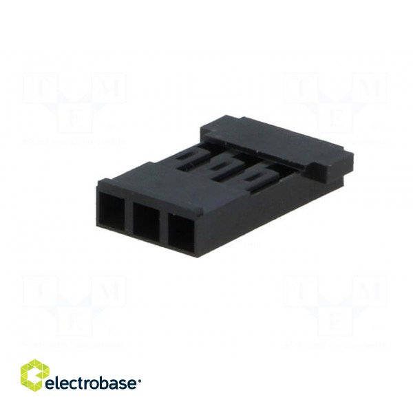 Plug | wire-board | female | Mini-PV | 2.54mm | PIN: 3 | w/o contacts paveikslėlis 6