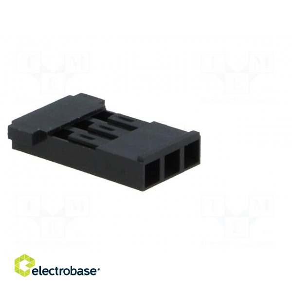 Plug | wire-board | female | Mini-PV | 2.54mm | PIN: 3 | w/o contacts paveikslėlis 4