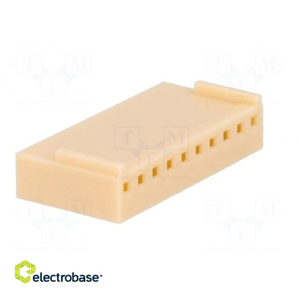 Plug | wire-board | female | NS25 | 2.54mm | PIN: 10 | w/o contacts | 250V image 8