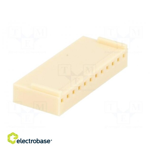 Plug | wire-board | female | NS25 | 2.54mm | PIN: 12 | w/o contacts | 250V image 8